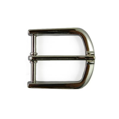 Boucle simple 1"1/8, Nickel. 
