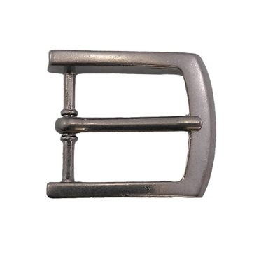 Boucle 1"1/8, nickel antique.