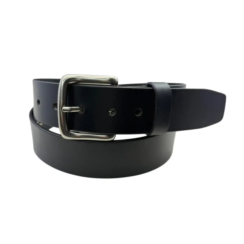 Vegetable Tanned Leather Belt, No lines
