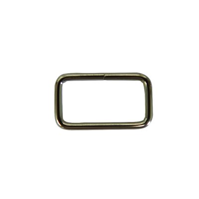 Passant rectangle fil rond 2.5x25x12mm( 1po.)