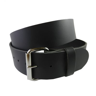 Ceinture 2" Cuir Buffalo Tannage végétal.