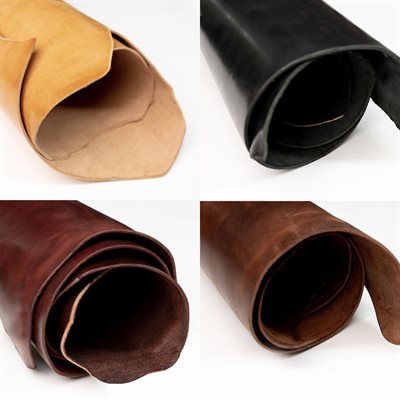 Cuir à Harnais Tannage Végétal. 11-13oz.