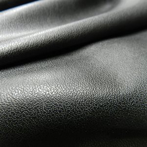Cuir de vache, noir.(VB1)