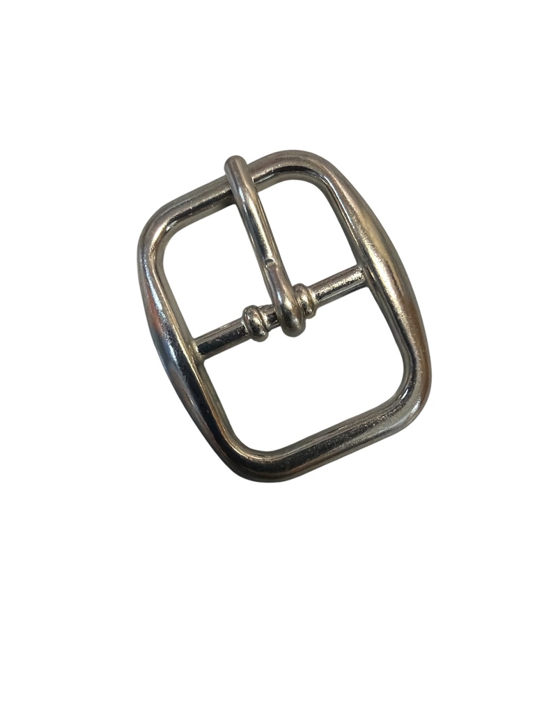 Boucle double  9/16 '', nickel. 