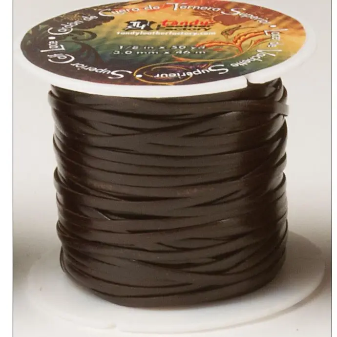 Lacet de veau 1/8 X 50v, Tandy Leather.