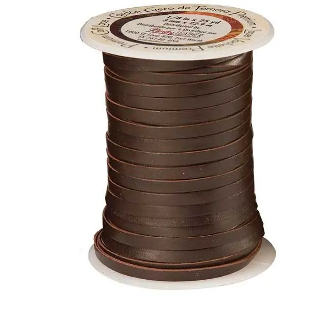 Lacet cuir veau haute qualité, Tandy Leather.