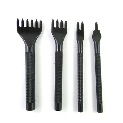 Set of 4 diamond-tipped Pricking Irons.
