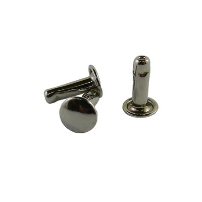 Poteau rivet 33-10mm Nickel double tête