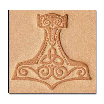 Craftool® 3D Stamp Mjolnir, Tandy Leather.