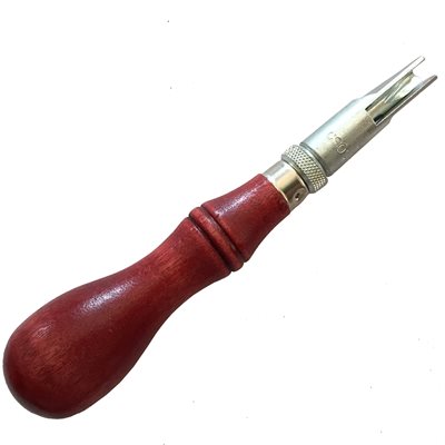 C.S. Osborne #128 Adjustable edge beveler.