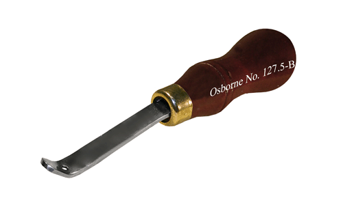 C.S Osborne #127.5-B5 Bissonnette Edge Tool (Bent Shank).
