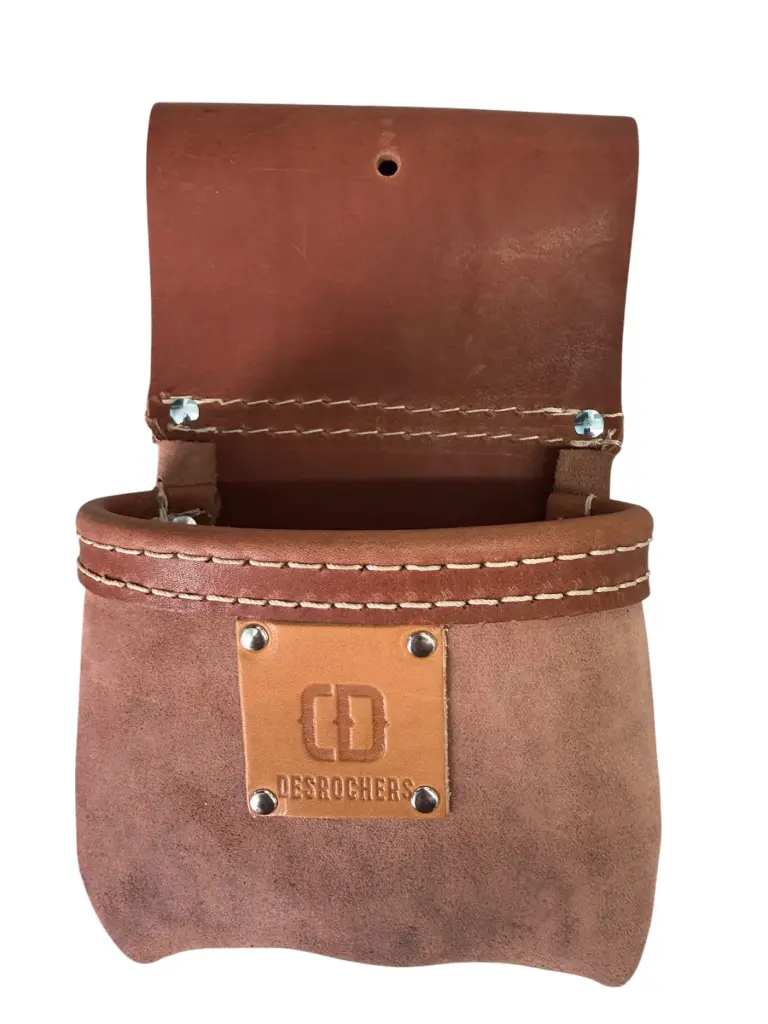 Sac à clous en cuir DM-349: 1 poche.