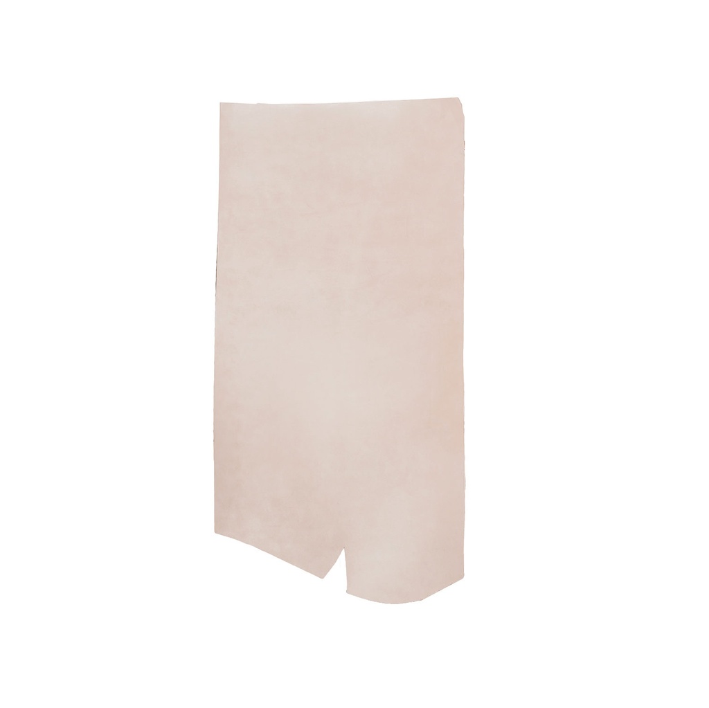 Cuir à semelle Tannage végétal.