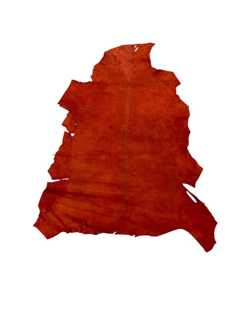Cuir d'agneau suédé, rouille , série limitée.   (copie)