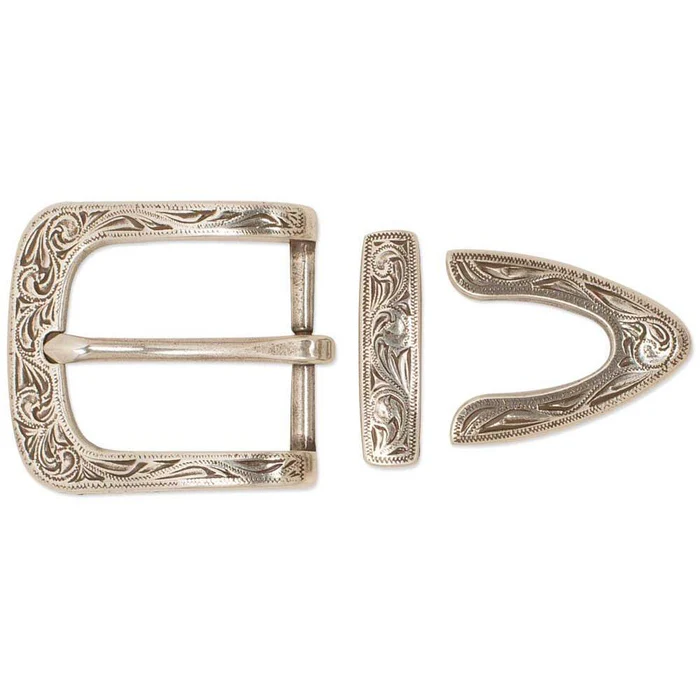 Laramie Buckle Sets, 1-1/2". Tandy Leather.