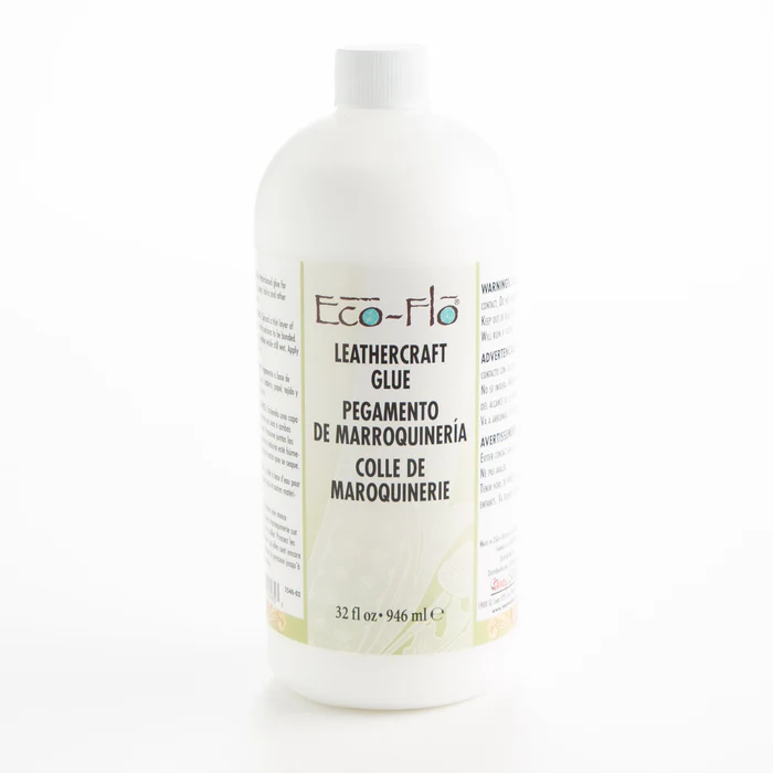 Eco-Flo glue for leather, Tandy Leather.