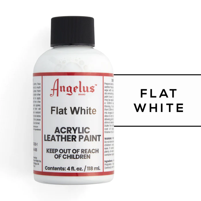 Peinture Cuir Angelus Flat White