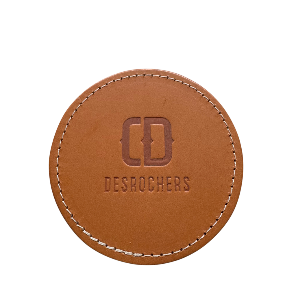 Leather Coasters.