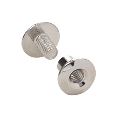 Open Back Screw Posts, Tandy Leather.