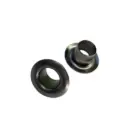Steel eyelet, antique Nickel.