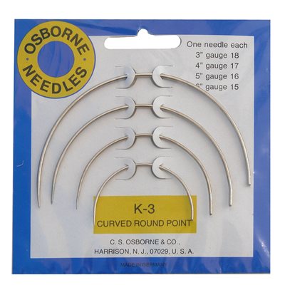 [MR-K3] C.S. Osborne #K3 curved needles