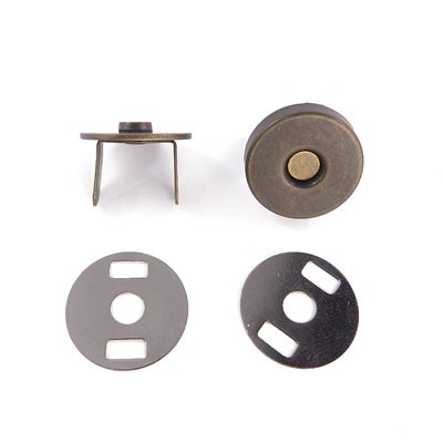 [MR-5-A] Antique colored purse magnet 3/4.