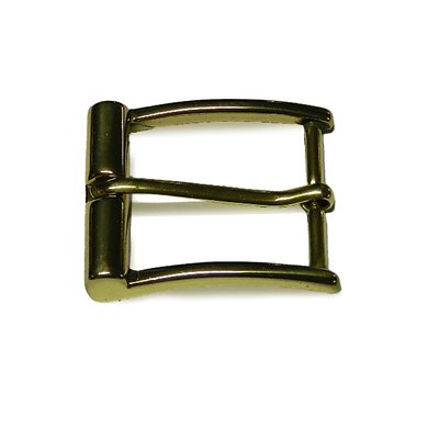 [RR78O] Boucle simple 1"3/8 '' (9mm) (35mm), dorée.