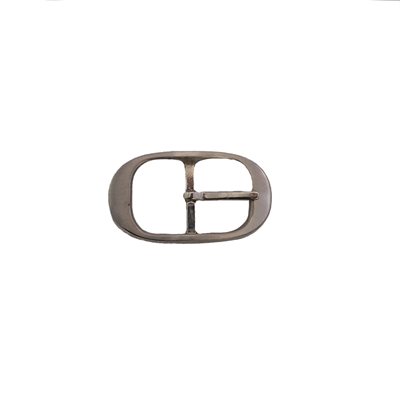 [U14] Boucle double 1"(25mm), nickel satiné.