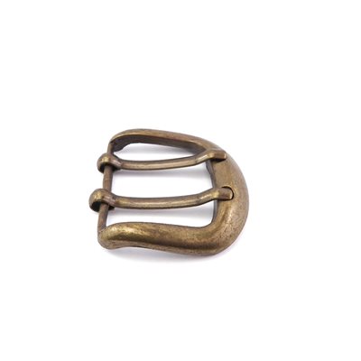[C136OA] Boucle 1-1/2" (38mm) 2 tiges Or antique