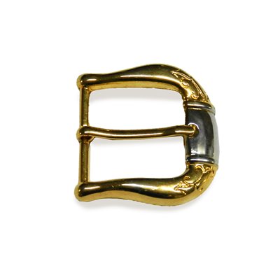 [Q28] Boucle simple 1"1/8 ( 28mm) , dorée et nickel. 