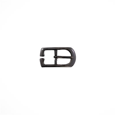 [S49GM] Boucle double 5/8 (16mm) gun métal -