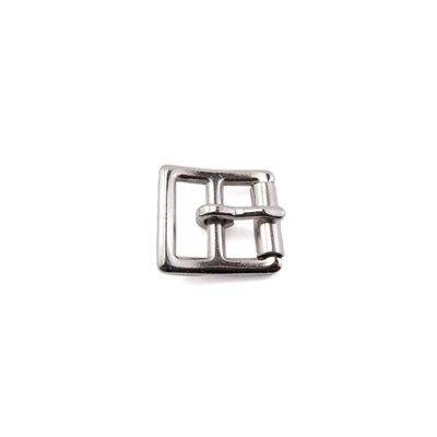 [AL2570-12N] Boucle 3/4" (19mm) Double rouleau forte N-100 Nickel