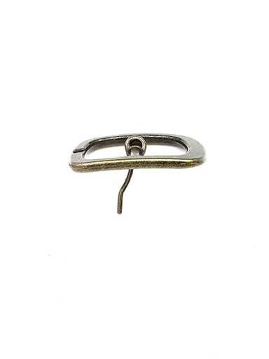 [C4666A] Antique double 3/4 buckle