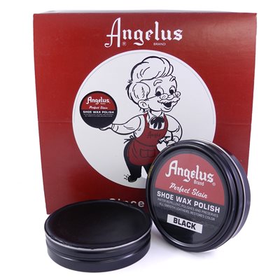 Angelus Black Shoe Wax Polish