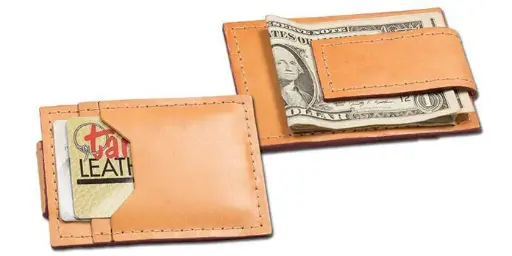 [44067-02] Trousse de portefeuille à pince à billets classique Tandy Leather.