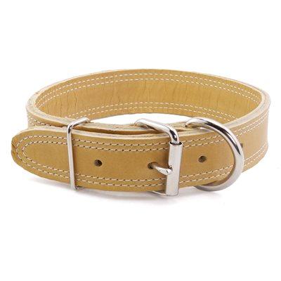 Collier Pour Chien Cuir Latigo double 1-1/2".