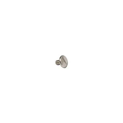 [1295-00] Concho screw 3/8 nickel, Tandy Leather.