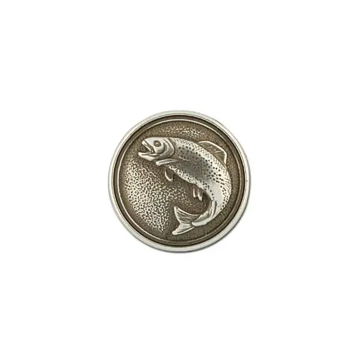 [7972-04] Fish Concho, Tandy Leather.
