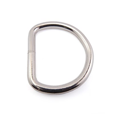[DS175-175] D soudé nickel 1-3/4L x 1-3/4H (EN REMPLACEMENT)