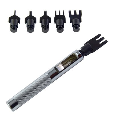 [3008-00] Set of  6 Pricking Irons 1/16-1/8, Tandy Leather.