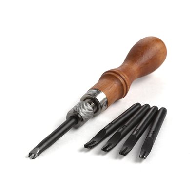 [8076-50] Ensemble de biseautage des bords 5/1, Tandy Leather.
