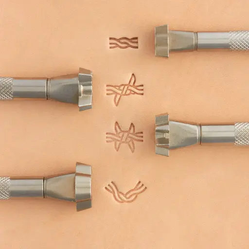 [69005-01] Craftool® Barbed Wire Stamp Set, Tandy Leather.