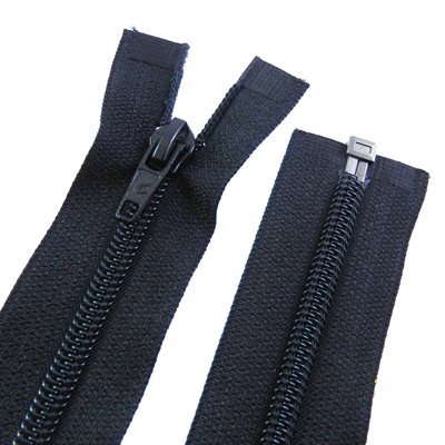 [RT10-36-Canzip-001] Fermeture à glissière auto CZP #RT10 #5C, 36 séparable, noir seulement.