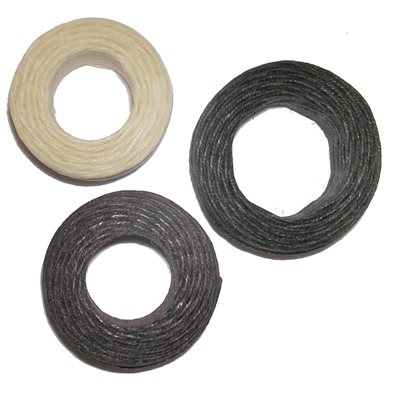 Fil de  lin ciré, Tandy Leather.