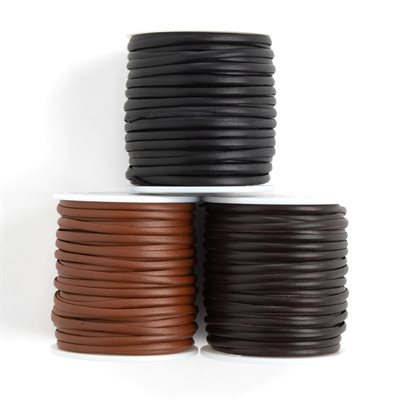 Lacet cuir veau haute qualité, Tandy Leather.
