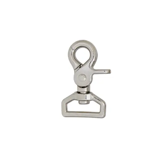 [1154-02] Mousqueton 2.5 cm nickel