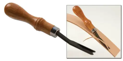 [88080-00] Craftool® French Edge beveler, Tandy Leather.