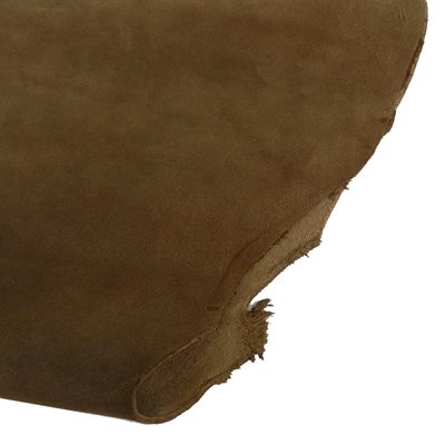 Suède Buffalo brun 4-5oz
