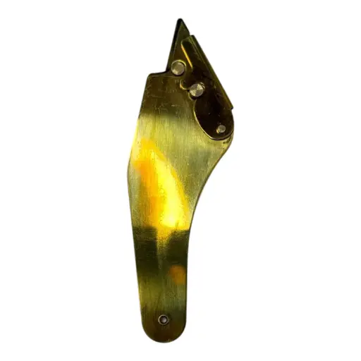 [MR-ROMI-B] Fur/brass leather blade holder 