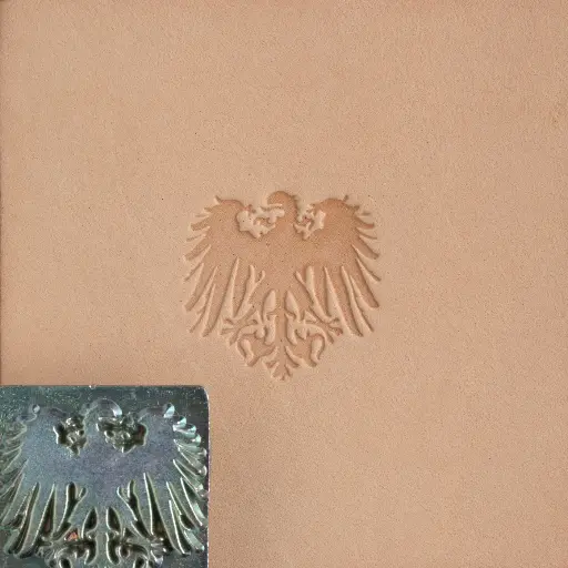 [8663-00] Craftool® 3-D Stamp Crest, Tandy Leather.